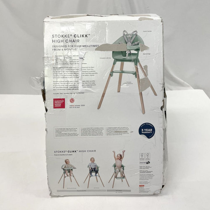 Stokke Clikk High Chair - Fjord Blue (98898) (Open Box)