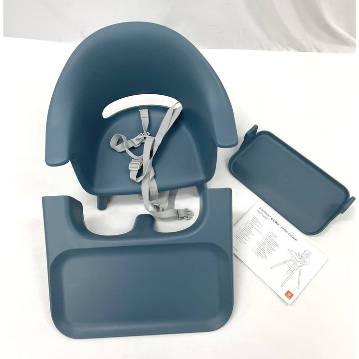 Stokke Clikk High Chair - Fjord Blue (98898) (Open Box)