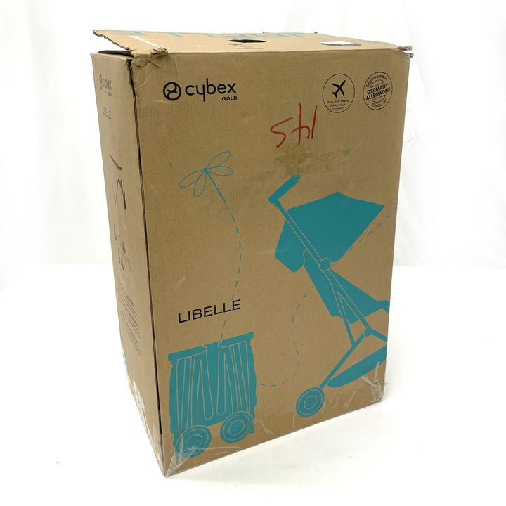 Cybex Libelle 2 Ultra Compact Stroller - Magic Black on Black Frame (98942) (Open Box)