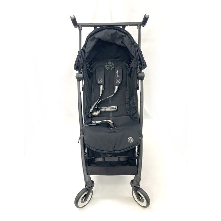 Cybex Libelle 2 Ultra Compact Stroller - Magic Black on Black Frame (98942) (Open Box)