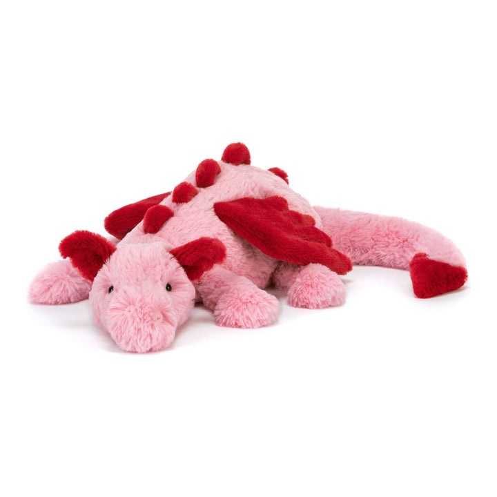 Jellycat Dragon Plush Toy - Heart Dragon Default Title