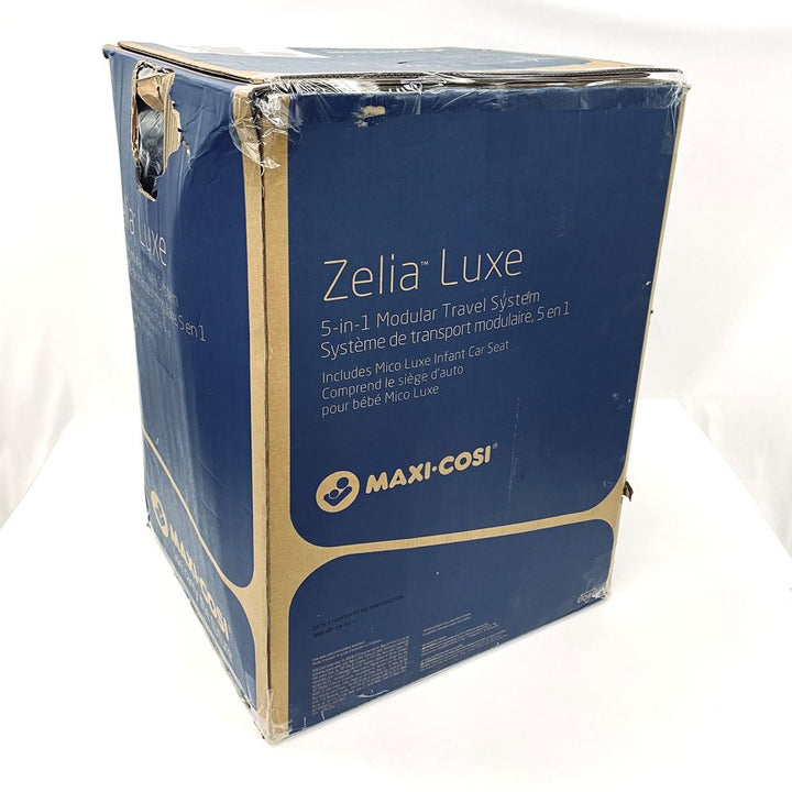 Maxi Cosi Zelia Luxe 5-in-1 Modular Travel System - New Hope Black (99133) (Open Box)