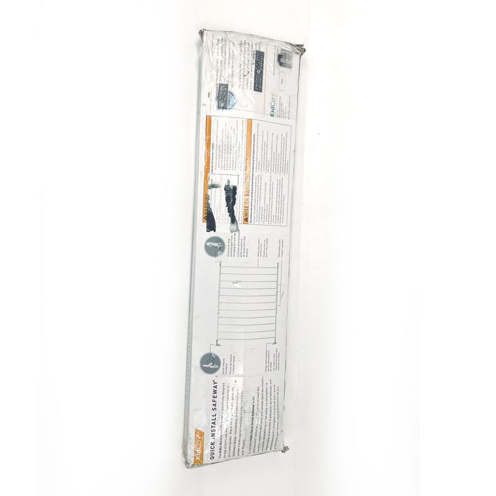 Kidco Quick Install Safeway (RTA2043) Hardware Mounted Baby Gate - White (99205) (Open Box)