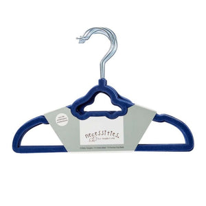 Necessities by TenderTyme 9-Pack Non-Slip Design Baby Hangers - Blue Car (99223) (Open Box) Default Title