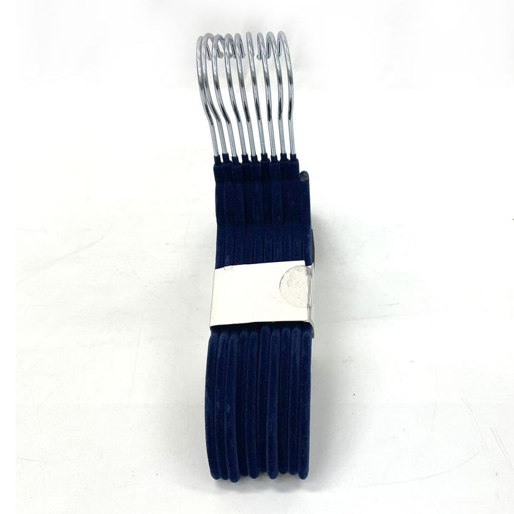 Necessities by TenderTyme 9-Pack Non-Slip Design Baby Hangers - Blue Car (99223) (Open Box)