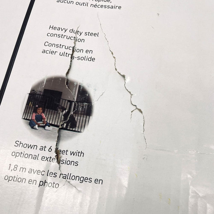 Kidco Gateway Pressure Plus (G1006) Baby Gate - Black (99227) (Open Box)