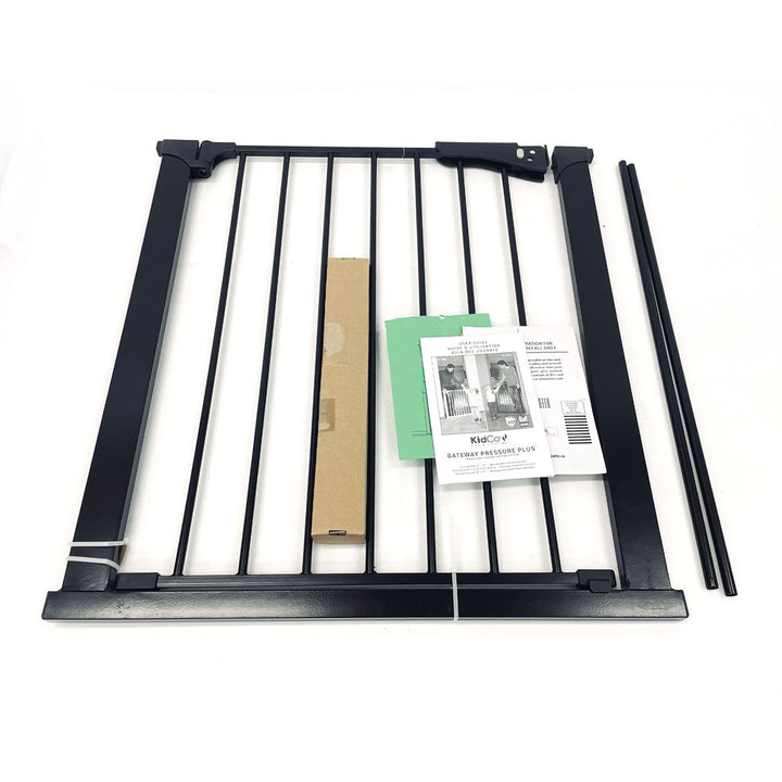 Kidco Gateway Pressure Plus (G1006) Baby Gate - Black (99227) (Open Box)