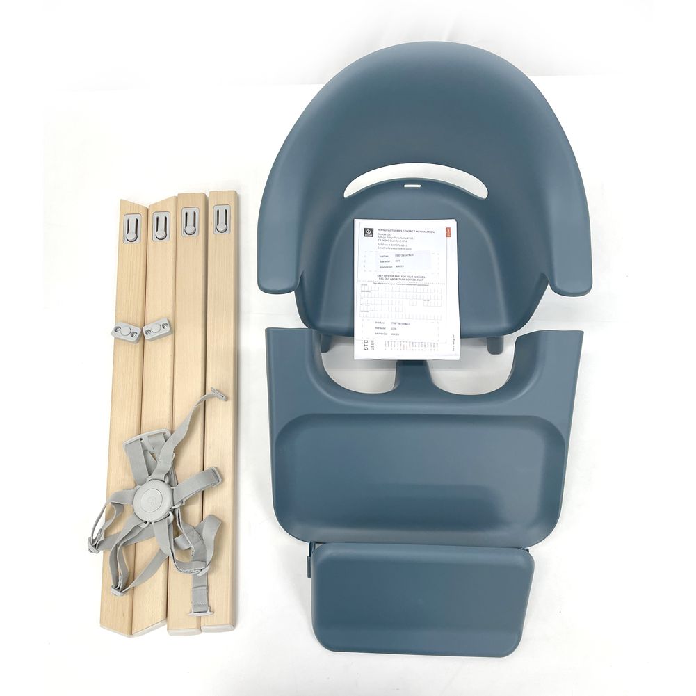 stokke clikk high chair fjord blue Stokke Clikk High Chair