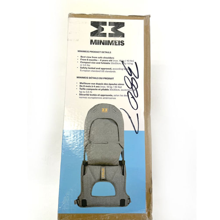 MiniMeis G4 Shoulder Baby Carrier - Grey/Orange (99366) (Open Box)