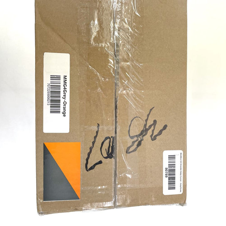 MiniMeis G4 Shoulder Baby Carrier - Grey/Orange (99366) (Open Box)