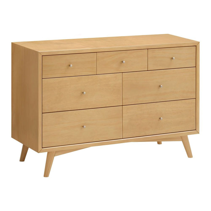 Babyletto Palma 7-Drawer Double Dresser - Honey
