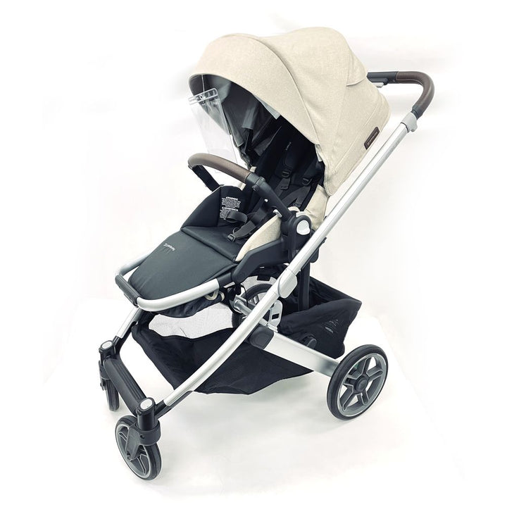 UPPAbaby Cruz V3 Stroller - Declan (Oat Melange on Silver Frame) (99431) (Floor Model)