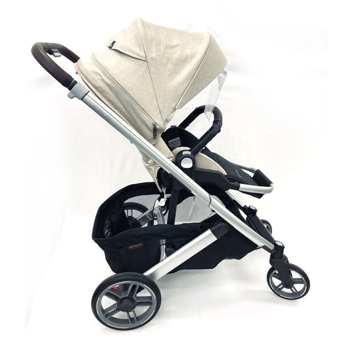 UPPAbaby Cruz V3 Stroller - Declan (Oat Melange on Silver Frame) (99431) (Floor Model)