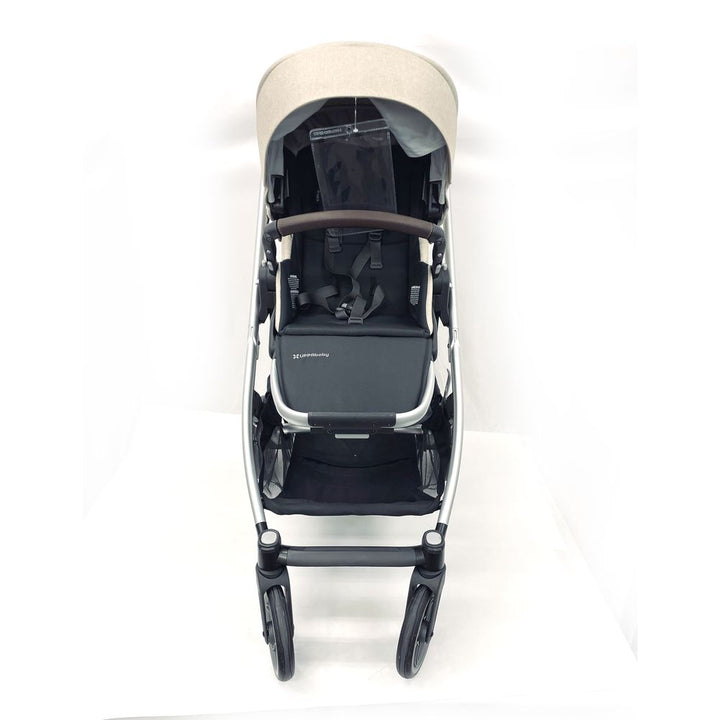 UPPAbaby Vista V3 Stroller - Savannah (Pearl Gray Jacquard on Carbon Frame) (Open Box)