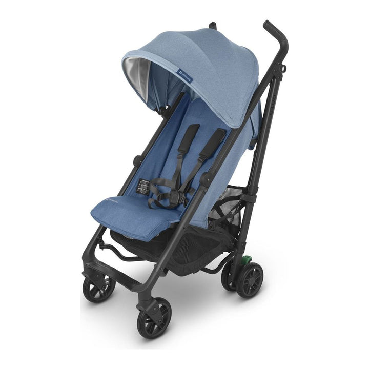 UPPAbaby G-Luxe V2 Lightweight Stroller - Charlotte (Coastal Blue Melange) (99621) (Floor Model) Default Title