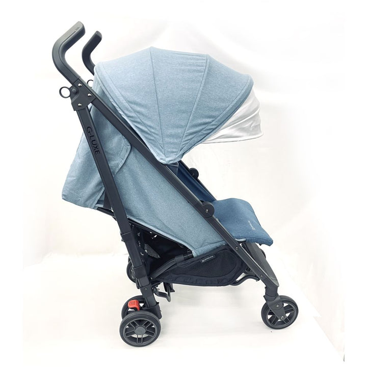 UPPAbaby G-Luxe V2 Lightweight Stroller - Charlotte (Coastal Blue Melange) (99621) (Floor Model)