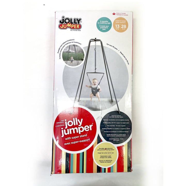 Jolly Jumper Original Exerciser with Extra Tall Super Stand (99626) (Open Box)