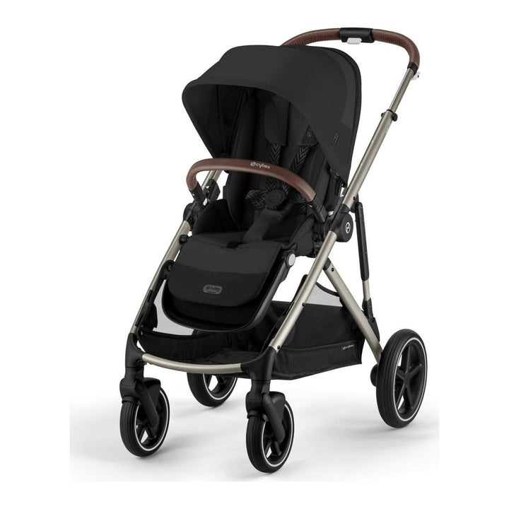 Cybex Gazelle S Modular Stroller - Moon Black with Taupe Chassis (99639) (Open Box) Default Title