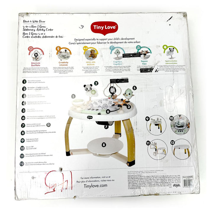Tiny Love Black & White 5-in-1 Activity Center (99654) (Open Box)
