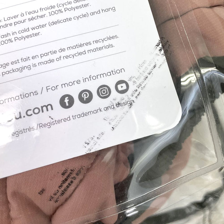 Petit Coulou Winter Cover for Infant Car Seats - Blush (99724) (Open Box)