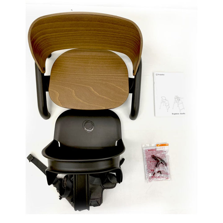 Bugaboo Giraffe Complete High Chair - Warm Wood/Grey (99763) (Open Box)