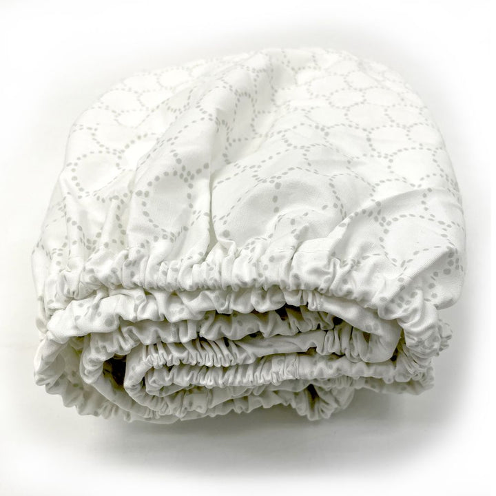 Stokke Sleepi V3 Bed Fitted Sheet - Grey Fans (99772) (Open Box)