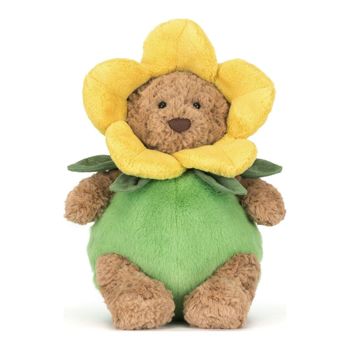 Jellycat Bear Plush Toy - Bartholomew Bear Daffodil Outfit (9 inch)