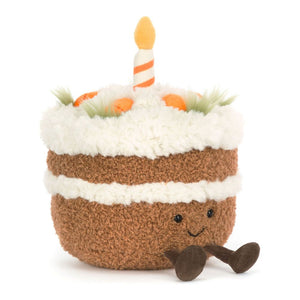 Jellycat Amuseables Plush Toy - Carrot Cake Default Title
