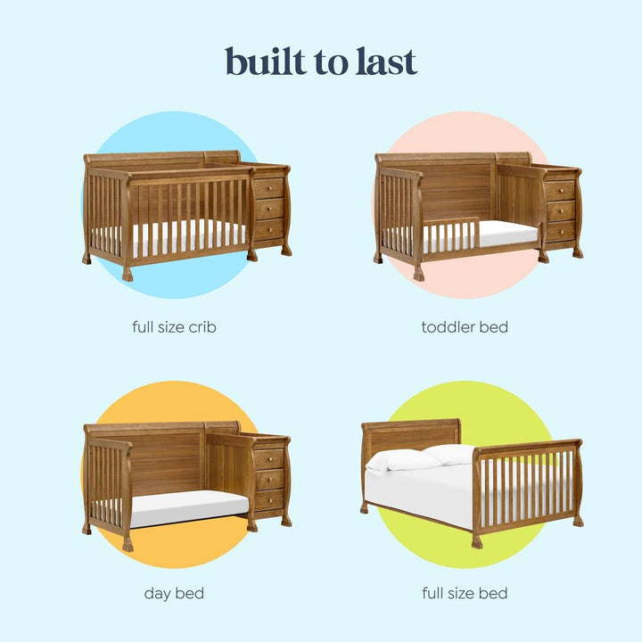 DaVinci Kalani 4-in-1 Convertible Crib & Changer