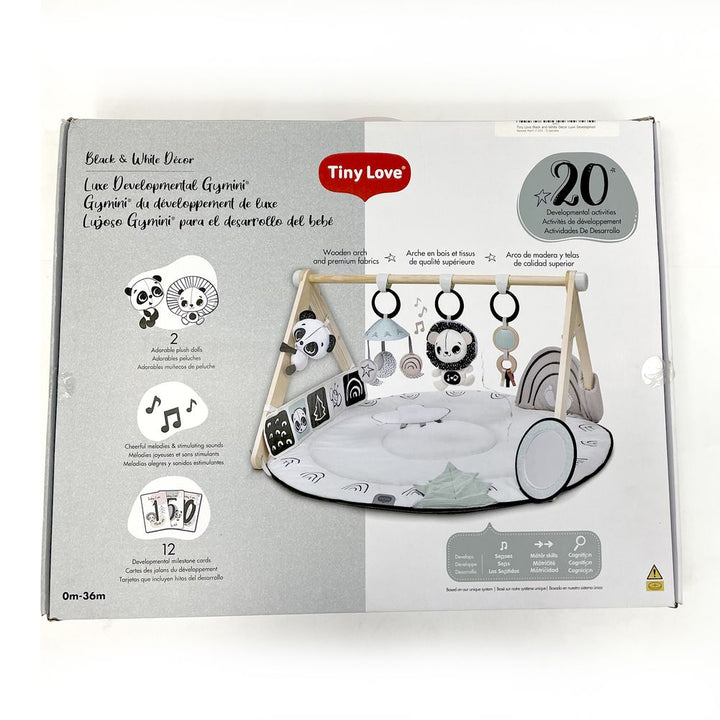 Tiny Love Black and White Decor Luxe Developmental Gymini (99983) (Open Box)
